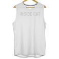 Introvert Antisocial Men Women Kids Inside Cat Unisex Tank Top