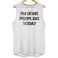 Introvert Design For Introverted Men And Women Unisex Tank Top