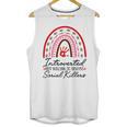 Introverted But Willing To Discuss Serial Killers True Crime Unisex Tank Top