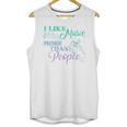 I Like Music More Than People Introvert Music Lover INTP Pun Unisex Tank Top