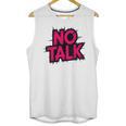 No Small Talk Zone – Introvert Quote Unisex Tank Top No Small Talk Zone – Introvert Quote Unisex Tank Top