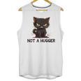 Not A Hugger Tee Angry Cat Sarcastic Cute Introvert Unisex Tank Top Not A Hugger Tee Angry Cat Sarcastic Cute Introvert Unisex Tank Top