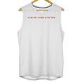 Please Chew Quieter Sarcastic Quote Introvert Minimal Unisex Tank Top Please Chew Quieter Sarcastic Quote Introvert Minimal Unisex Tank Top