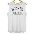 Retro Anti Social WICKED COLLEGE Introvert Stay Away From Me Unisex Tank Top