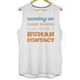 Running On Cards Making Social Introvert Humor Vintage Unisex Tank Top Running On Cards Making Social Introvert Humor Vintage Unisex Tank Top