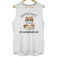 Sorry I Can't Indoor Cat Top For Introvert With Coffee Book Unisex Tank Top Sorry I Can't Indoor Cat Top For Introvert With Coffee Book Unisex Tank Top