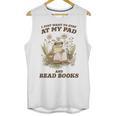 Stay At My Pad And Read Books Frog Introvert Reading Unisex Tank Top Stay At My Pad And Read Books Frog Introvert Reading Unisex Tank Top