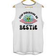 Stop Perceiving Me Bestie Alien Neurodivergent Introvert Unisex Tank Top
