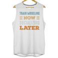 Train Modeling Now Minimal Socializing Introvert Vintage Unisex Tank Top Train Modeling Now Minimal Socializing Introvert Vintage Unisex Tank Top