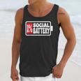 1 Social Battery Sarcastic Introverted Men Women Unisex Tank Top