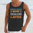 Birdhouse Building Now Minimal Socializing Introvert Unisex Tank Top Birdhouse Building Now Minimal Socializing Introvert Unisex Tank Top
