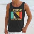 I Like Dogs And Maybe 3 People Introvert Unisex Tank Top I Like Dogs And Maybe 3 People Introvert Unisex Tank Top