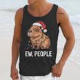 Ew People Capybara Christmas Lights Introvert Humor Unisex Tank Top Ew People Capybara Christmas Lights Introvert Humor Unisex Tank Top