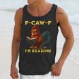 F-CAW-F I'm Reading Chicken Book Lover Introvert Meme Unisex Tank Top F-CAW-F I'm Reading Chicken Book Lover Introvert Meme Unisex Tank Top