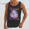 Goth Capybara Ramen Ritual Feasting Soft Introvert Art Unisex Tank Top Goth Capybara Ramen Ritual Feasting Soft Introvert Art Unisex Tank Top