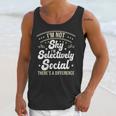 I'm Not Shy Selectively Social Introverted Anti Social Unisex Tank Top I'm Not Shy Selectively Social Introverted Anti Social Unisex Tank Top