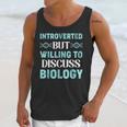 Introverted Biology Science Biologist Introverts Unisex Tank Top Introverted Biology Science Biologist Introverts Unisex Tank Top