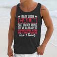 Introverts I May Look Calm But In My Head Unisex Tank Top