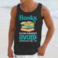 Sarcastic Books Anti Social Introvert Book Conversation Unisex Tank Top Sarcastic Books Anti Social Introvert Book Conversation Unisex Tank Top