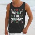 What The Sigma Christmas Party Outfit For Introverts Unisex Tank Top What The Sigma Christmas Party Outfit For Introverts Unisex Tank Top