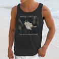 Sorry I Can’t Go I’m An Indoor Cat Introvert Meme Unisex Tank Top Sorry I Can’t Go I’m An Indoor Cat Introvert Meme Unisex Tank Top