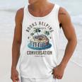 Books Helping Introvert Avoid Conversation Unisex Tank Top Books Helping Introvert Avoid Conversation Unisex Tank Top