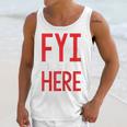 Fyi Introvert Here Raglan Baseball Tee Unisex Tank Top Fyi Introvert Here Raglan Baseball Tee Unisex Tank Top