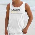 Humankind One Star Introvert People Rating Unisex Tank Top
