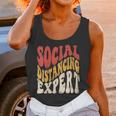Social Distancing Expert Introvert Unisex Tank Top Social Distancing Expert Introvert Unisex Tank Top