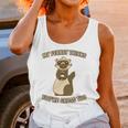 Ew People Ferret Saying Mask Introvert Ferrets Unisex Tank Top