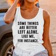 Introvert Antisocial Some Things Are Better Left Alone Unisex Tank Top Introvert Antisocial Some Things Are Better Left Alone Unisex Tank Top