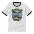 Answer To Fishing Hotline Introvert Humor Antisocial Raglan Baseball Tee Unisex Cotton Ringer T-Shirt