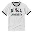 Antisocial NINJA UNIVERSITY Introvert Sarcastic Unisex Cotton Ringer T-Shirt Antisocial NINJA UNIVERSITY Introvert Sarcastic Unisex Cotton Ringer T-Shirt