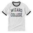 Antisocial WIZARD COLLEGE Introvert Don't Call Me Unisex Cotton Ringer T-Shirt