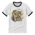 Craft Beer Lover Introverted & Hoppy Unisex Cotton Ringer T-Shirt