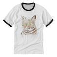 Ew People Cat Tabby Cat Antisocial Grumpy Introvert Unisex Cotton Ringer T-Shirt Ew People Cat Tabby Cat Antisocial Grumpy Introvert Unisex Cotton Ringer T-Shirt