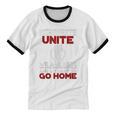 INTP Introverts Unite Anti Social For Men Women Unisex Cotton Ringer T-Shirt