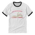 Introvert Mode Social Awkward Introverted Personality Unisex Cotton Ringer T-Shirt