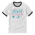 Introvert Office Staff Secretary Administrative Assistant Unisex Cotton Ringer T-Shirt