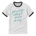 Introvert But Willing To Discuss Dancing Unisex Cotton Ringer T-Shirt Introvert But Willing To Discuss Dancing Unisex Cotton Ringer T-Shirt