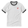 Introverted AF Sarcastic Antisocial Introvert Humor Unisex Cotton Ringer T-Shirt