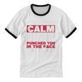 Introverts I May Look Calm But In My Head Unisex Cotton Ringer T-Shirt Introverts I May Look Calm But In My Head Unisex Cotton Ringer T-Shirt