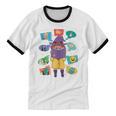Meme Magic Introvert Anti People Social Media Meme Lovers Unisex Cotton Ringer T-Shirt