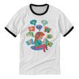 Memes Speak Louder Introvert Anti People Meme Lovers Quiet Unisex Cotton Ringer T-Shirt