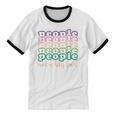 People Not a Big Fan Sarcastic Introvert Humor Unisex Cotton Ringer T-Shirt People Not a Big Fan Sarcastic Introvert Humor Unisex Cotton Ringer T-Shirt