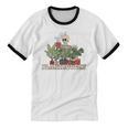 Plant Coffee Love Plantrovert Gardening Introvert Mom Unisex Cotton Ringer T-Shirt
