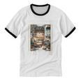 Read Books Stay Weird Book Lover Introvert Book Unisex Cotton Ringer T-Shirt