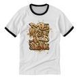 Self Care Introvert Relaxation Me Myself And Silence Retro Unisex Cotton Ringer T-Shirt