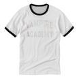 Silly VAMPIRE ACADEMY Alumni Introvert Senior Sarcastic Nerd Unisex Cotton Ringer T-Shirt