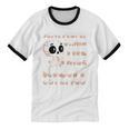Skeleton Coffee Lover Introvert Unisex Cotton Ringer T-Shirt Skeleton Coffee Lover Introvert Unisex Cotton Ringer T-Shirt